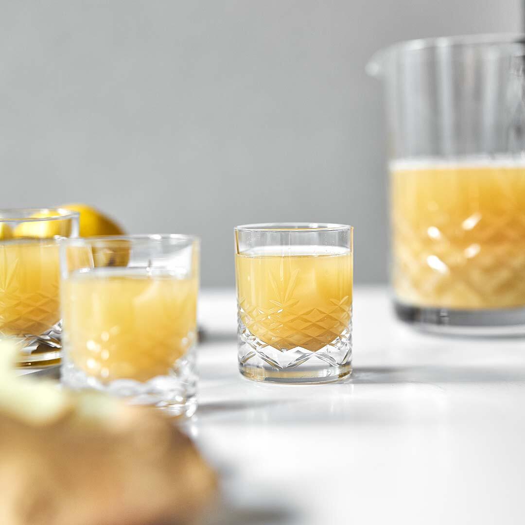 Frederik Bagger Crispy Mini vandglas, klar, 4 stk - 4 cl - Bahne